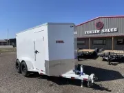  Delco 6X12 - 6K Axles - Steel Enclosed Cargo Trailer - Dome Light 