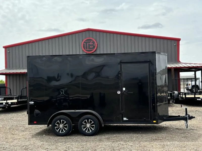  Look 7X14 - 7Ft Tall - Screwless - Blacked Out - Alumin 