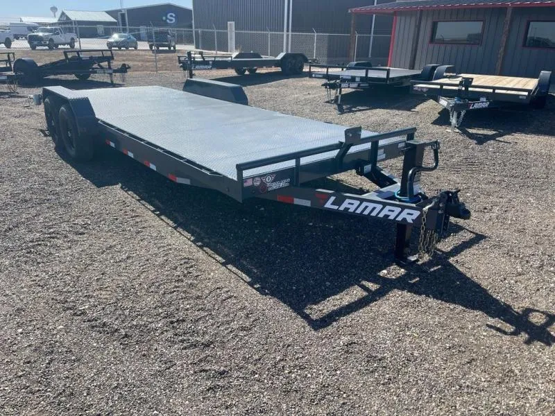  Lamar 83X20 (14K) Steel-Floor Equipment Trailer - 6? Fra 