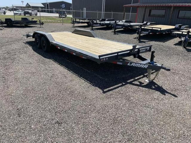 Lamar 102X22 (10K) Medium Duty Car Hauler - Drive Over F
