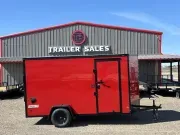  Haulmark 6X12 - 6.5Ft Tall - .080 Sscrewless Sides - D Rings - Tube Frame & More! 