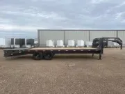  Lamar 102X25 (14K) Gooseneck Deck-Over W/ Rhino Ramps 
