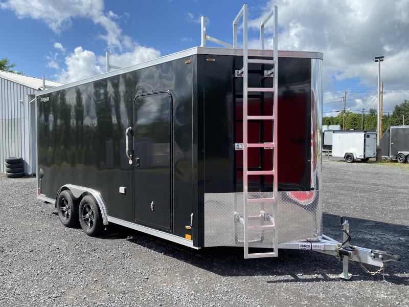 2021 Legend DVN Deluxe 7 X 19 Enclosed Cargo Trailer with 110v 7 ft Height 2021 Legend DVN Deluxe 7 X 19 Enclosed Cargo Trailer with 110v 7 ft Height