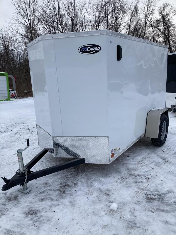 2022 ITI Cargo 5x10 Stock-Aide Flat Top V-nose SA Y6010SA-030 Enclosed Cargo Trailer 2022 ITI Cargo 5x10 Stock-Aide Flat Top V-nose SA Y6010SA-030 Enclosed Cargo Trailer