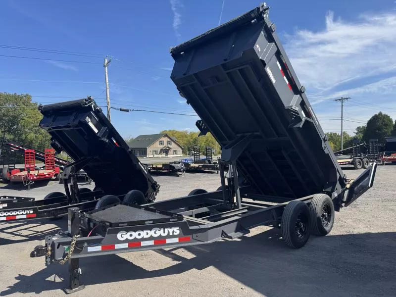2026 Good Guys DL714B-BP 14' 2 FT SIDE Dump Trailer