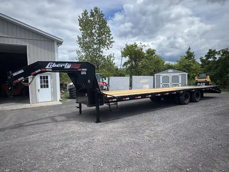 2025 Liberty LF22K102X27+5B12GNPF Flatbed Trailer