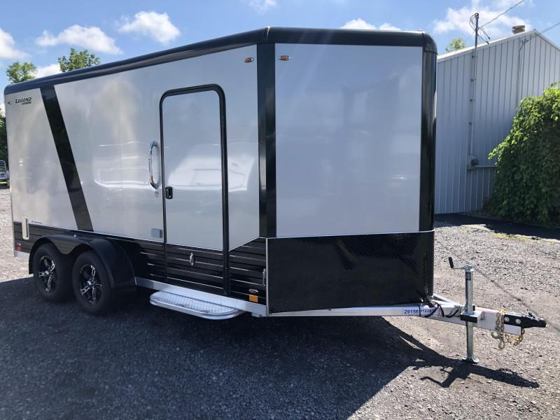 2021 Legend DVN Deluxe 7 X 17 Enclosed Cargo Trailer with 110v 7 ft Height 2021 Legend DVN Deluxe 7 X 17 Enclosed Cargo Trailer with 110v 7 ft Height