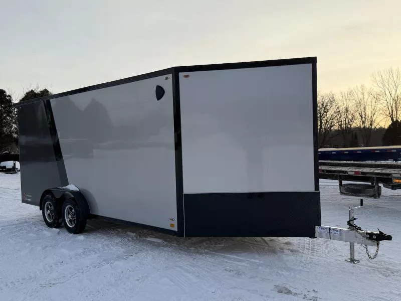 2026 Legend Trailers 7.5X23ETA35 Inline 3 Place Snowmobile Trailer