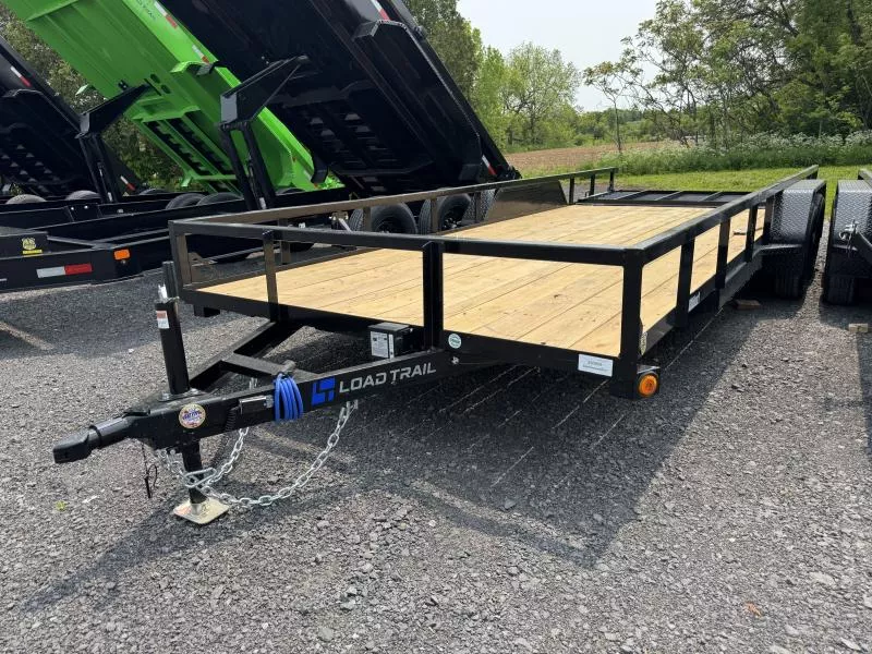 LOAD TRAIL 83" X 20' TANDEM AXLE UTILITY (2" X 3" ANGLE FRAME)