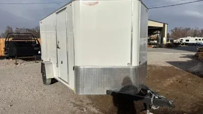 2026 H&H HH Series Flat Top Enclosed Cargo - Single Axle 3K H8412SFTV-035 (7 x 12)