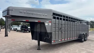 2026 Travalong 6"8"x24' Stock Trailer