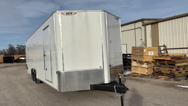 2025 H&H HH Series Flat Top Car Hauler H10124FTCHV-100 (8.5 x 24)