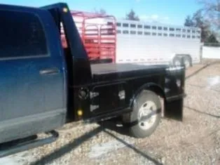 2022 Bradford Built 4-Box Skirted Steel Flatbed