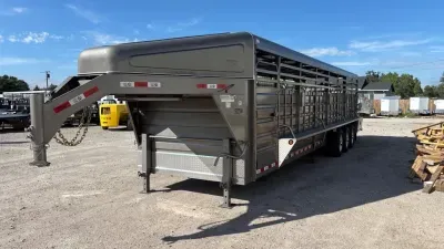 2027 GR 6'8"x32' Stock Trailer
