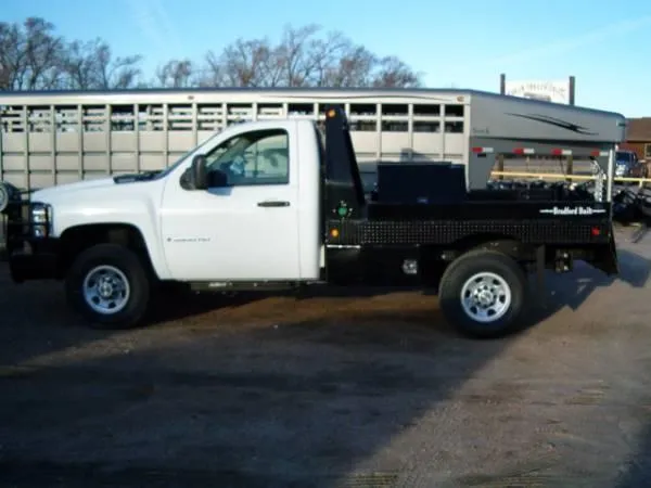 2022 Bradford Built Steel Flatbed w/ Toolboxes
