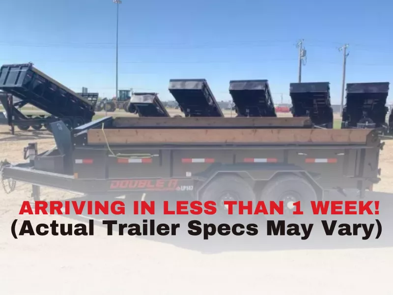 2025 Double A 83" x 14FT Tandem Axle Dump Trailer (15400LB GVW)