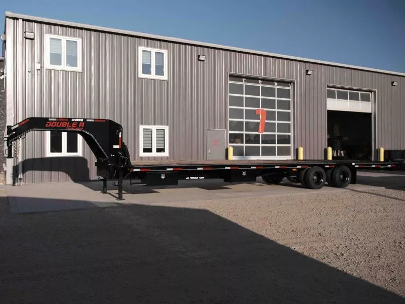 2025 Double A Gooseneck Hydraulic Beaver Tail High Boy Deck Over Trailer - 8.5' x 36' (36800GVW)