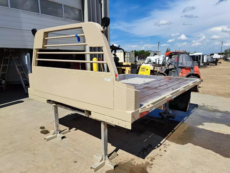 2025 Double A Trailers 8' x11' Cab & Chassis Channel Flatbed Truck Deck Fits Chevy, Ford & Dodge
