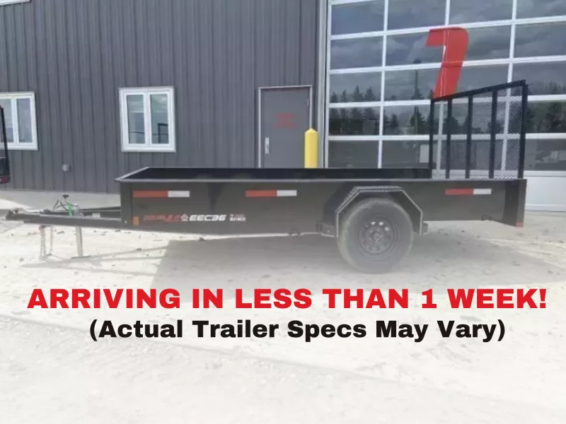 2026 Double A Trailers Landscape Utility Yard Trailer 72" x 12' (3500LB GVW) Trailer