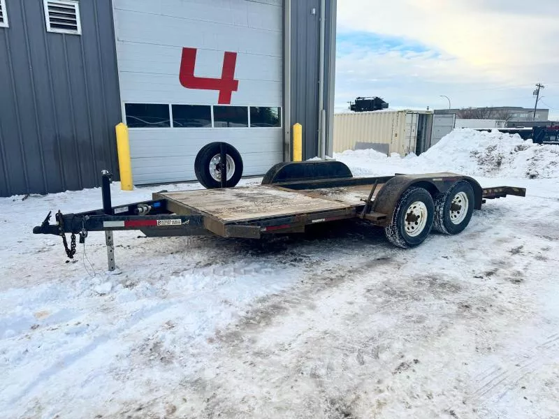 2015 Trailer Factory 7 x 18 Equipment Trailer