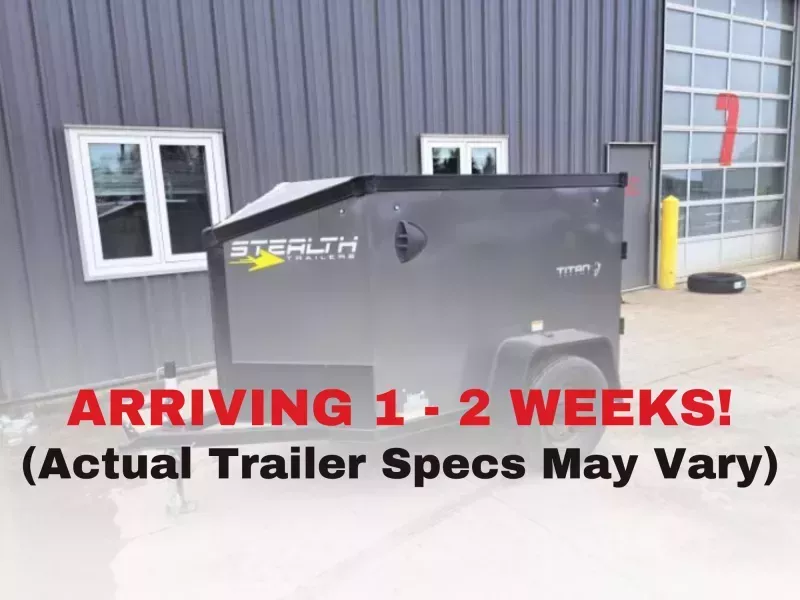 2026 Stealth Trailers 4FT x 6FT Enclosed Cargo Trailer 