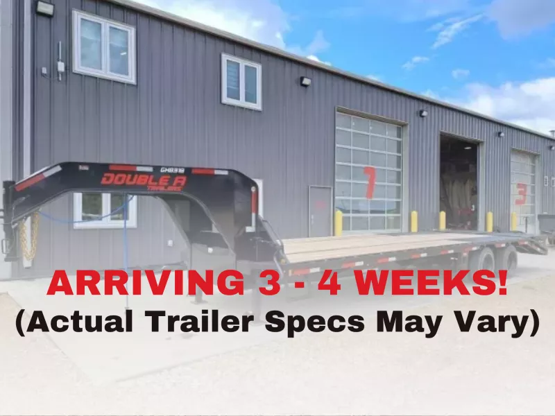 2026 Double A Trailers Gooseneck High Boy Deck Over Trailer - 8.5'x32' (36800GVW)