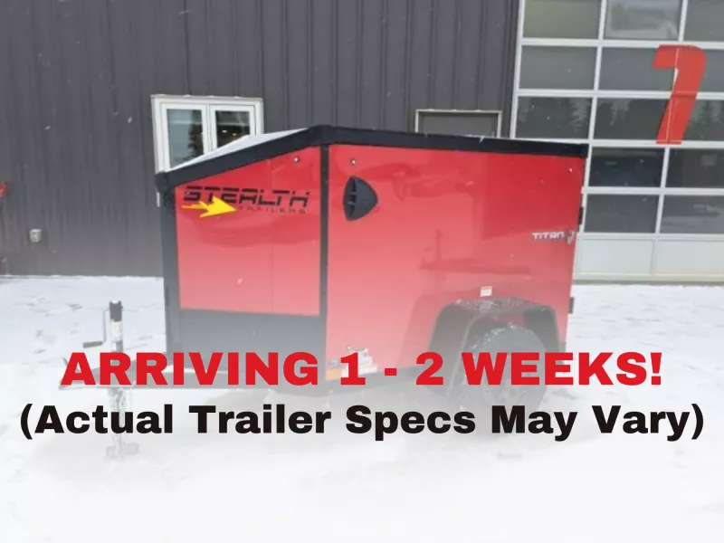 2026 Stealth Trailers 4FT x 6FT Enclosed Cargo Trailer 