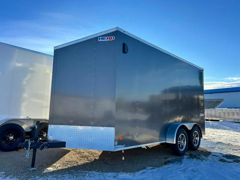 2026 Bravo Trailers 7FT x 14FT Enclosed Cargo Trailer (7700LB GVW)