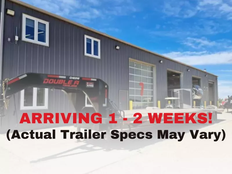 2026 Double A Gooseneck High Boy Deck Over Trailer - 8.5' x 40' (36800GVW)