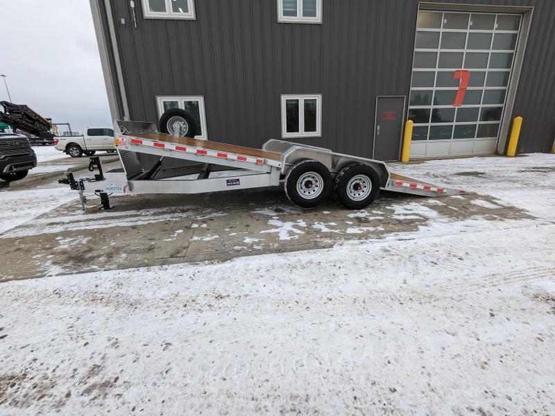 2024 Nordtek 82" x 20' HD Aluminum Hydraulic Tilt Deck Equipment Trailer (15400lb GVWR)