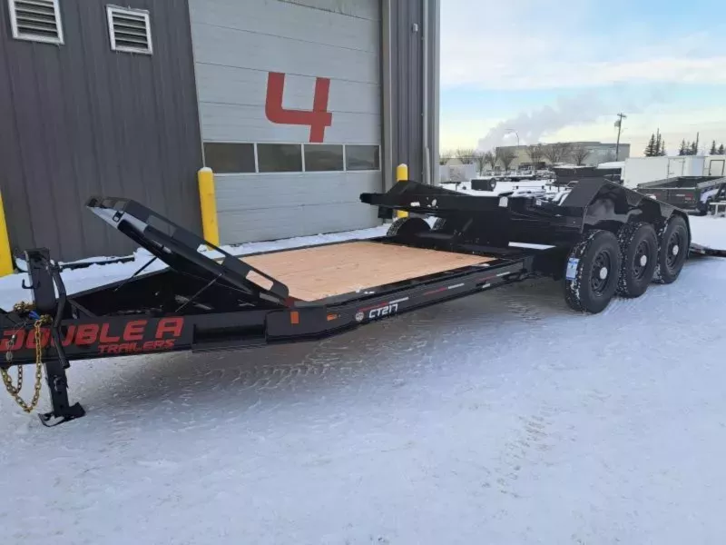 2026 Double A Pro Series Triple Axle Cushion Tilt Trailer - 83" x 24' (23100GVW)