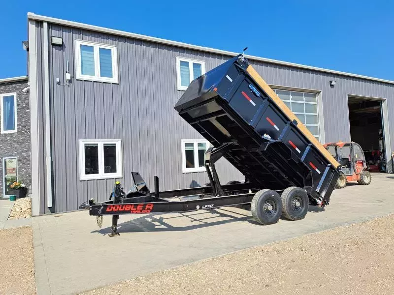 2025 Double A 83" x 14FT Tandem Axle Dump Trailer (15400LB GVW)