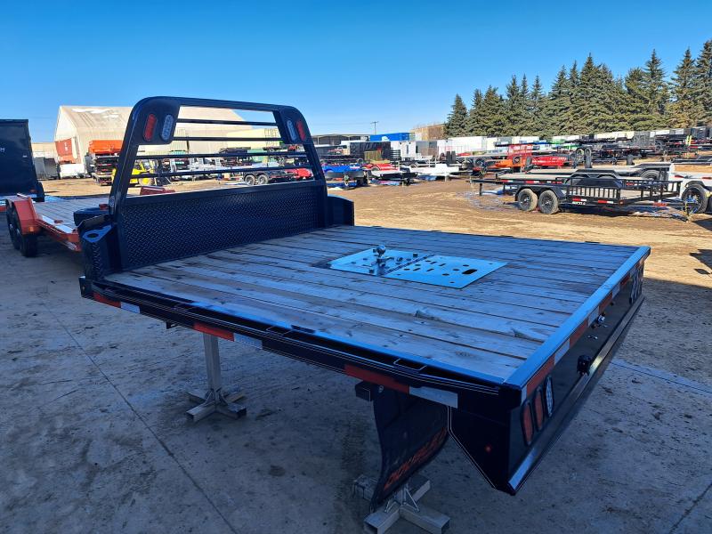 2025 Double A Trailers Channel Truck Deck 8' x 8.5' Fits Ford, Chev, Gmc & Dodge Truck Deck - Flip Over Gooseneck Ball
