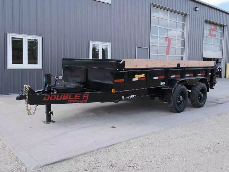 2025 Double A Dump Trailer 83" x 16' (22000LB GVW)