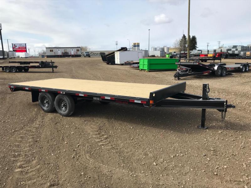 2021 Double A 102" x 24' Deckover Equipment Trailer (14000lb GVWR) 2021 Double A 102" x 24' Deckover Equipment Trailer (14000lb GVWR)