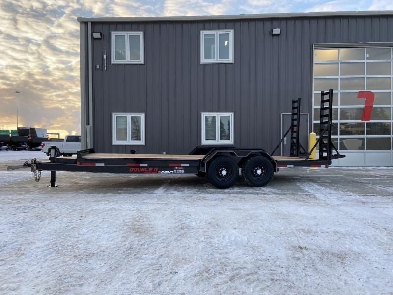 2023 Double A Excel Series Equipment Trailer 83" x 20' (14000LB GVW) 6' Standup Ramps 