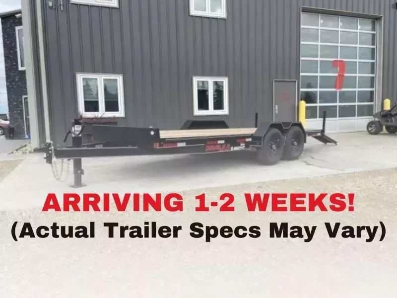 2026 Double A Excel Series Equipment Trailer 83" x 18' (15400LB GVW)