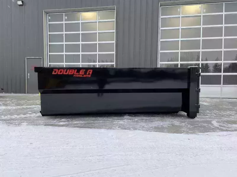 2025 Double A Trailers Roll Off Dump Trailer Bin 12 YARD Capacity 14FT 