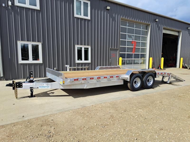 2025 NORDTEK 82'" x 20' Equipment Trailer - Aluminum (14,000 LBS GVW)