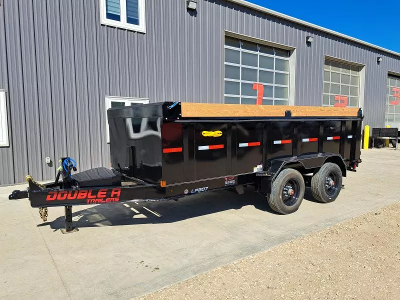 2025 Double A Dump Trailer 83" x 16' (22000LB GVW)
