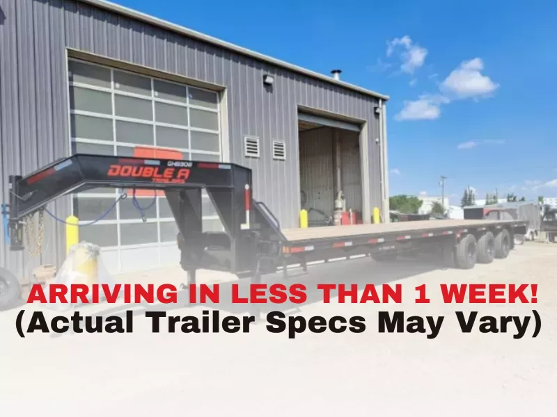 2026 Double A Gooseneck High Boy Deck Over Trailer - 8.5' x 36' (34500GVW)