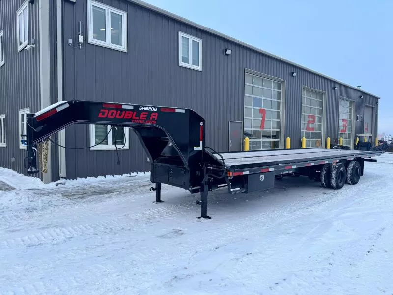 2026 Double A Gooseneck High Boy Full Tilt Deck Over Container Trailer - 8.5' x 30' (23,000 GVW)