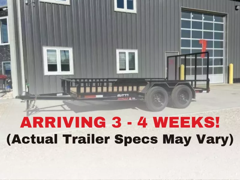 2025 Double A Excel Series Utility Trailer 83" x 16' (7700LB GVW)