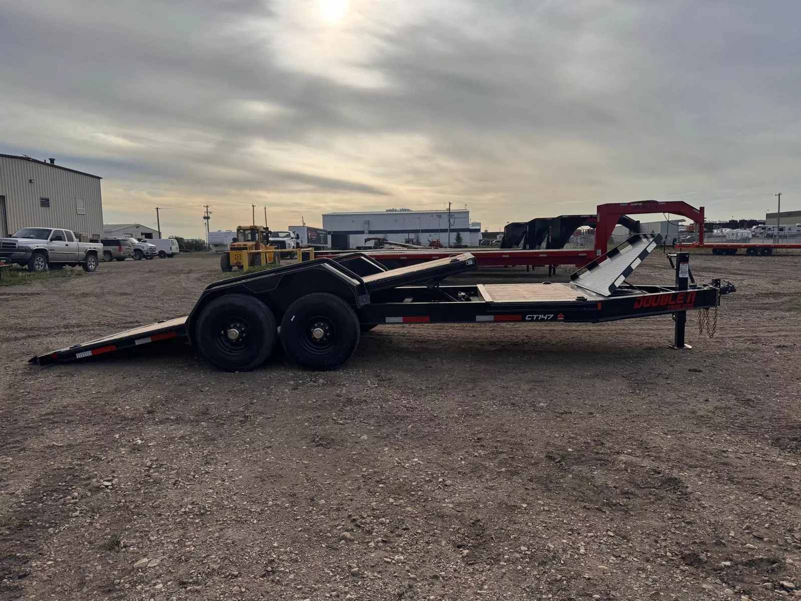 new Equipment / Flatbed Trailers Double A Trailers  for sale, in Grande Prairie, AB Thumbnail 2