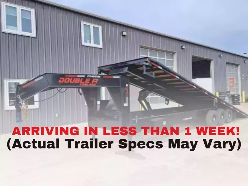 2026 Double A Gooseneck High Boy Deck Over Trailer - 8.5' x 30' (24150GVW)