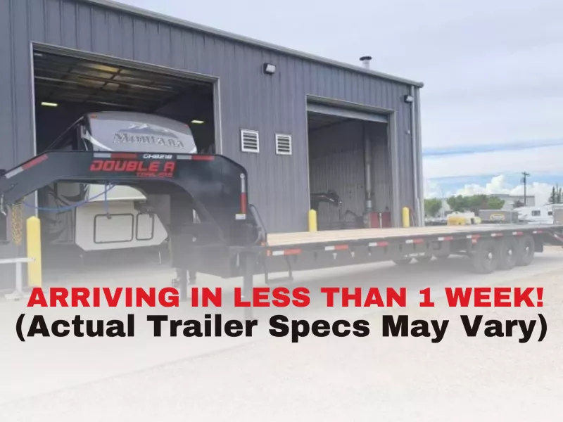 2026 Double A Pro Series Gooseneck High Boy Deck Over Trailer - 8.5' x 32' (24150GVW)