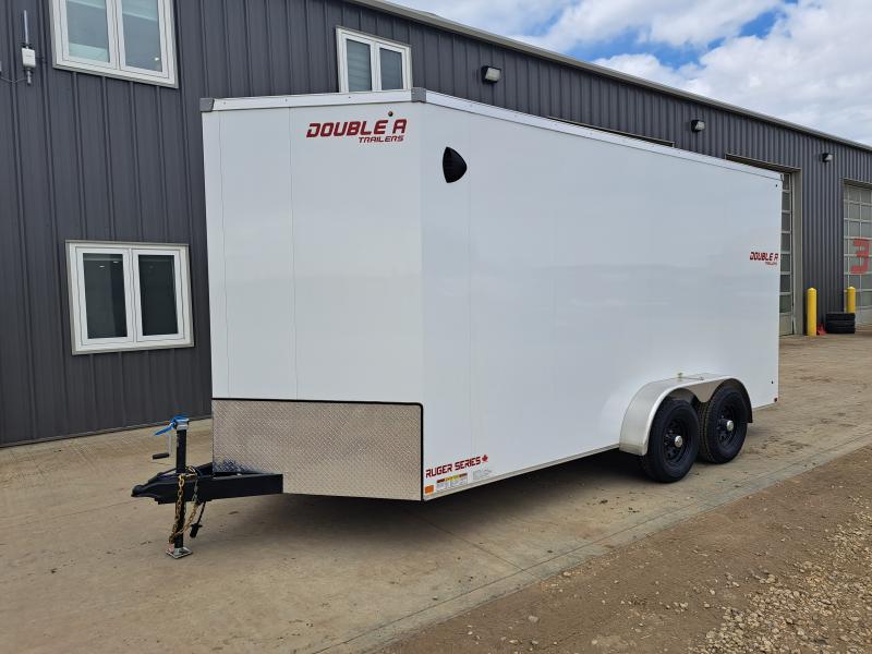 2025 Double A Trailers 7' x 16' Cargo Trailer (11,000lb GVW)