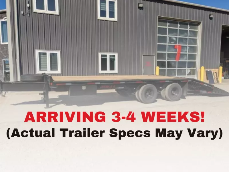 2026 Double A Trailers High-Boy Deckover Tandem Dually Trailer (22,000 GVW)