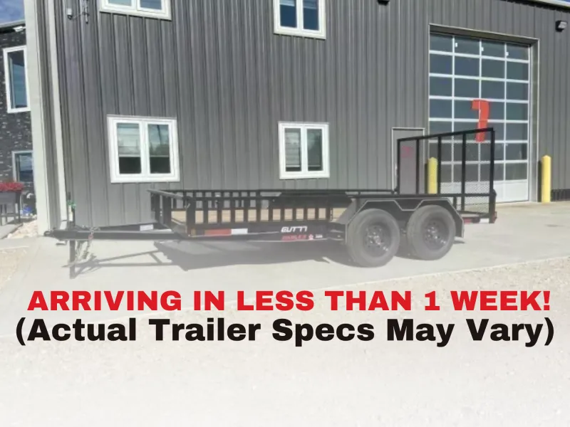 2026 Double A Excel Series Utility Trailer 83" x 16' (7700LB GVW)