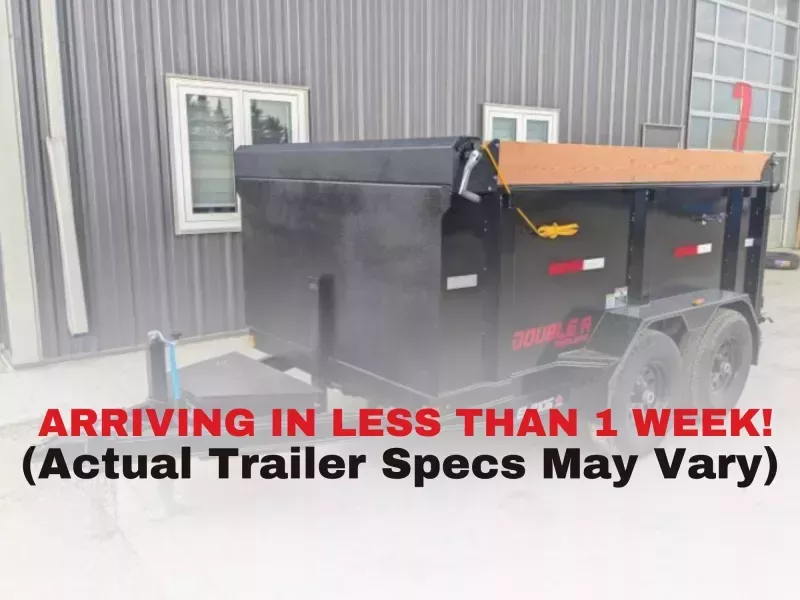 2026 Double A Dump Trailer 72" x 10' (11000LB GVW)